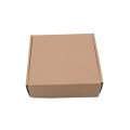 Brown Plain Paper Shipping Corrugated Box For Mailing Custom Size kraft mailing boxes colorful packaging box